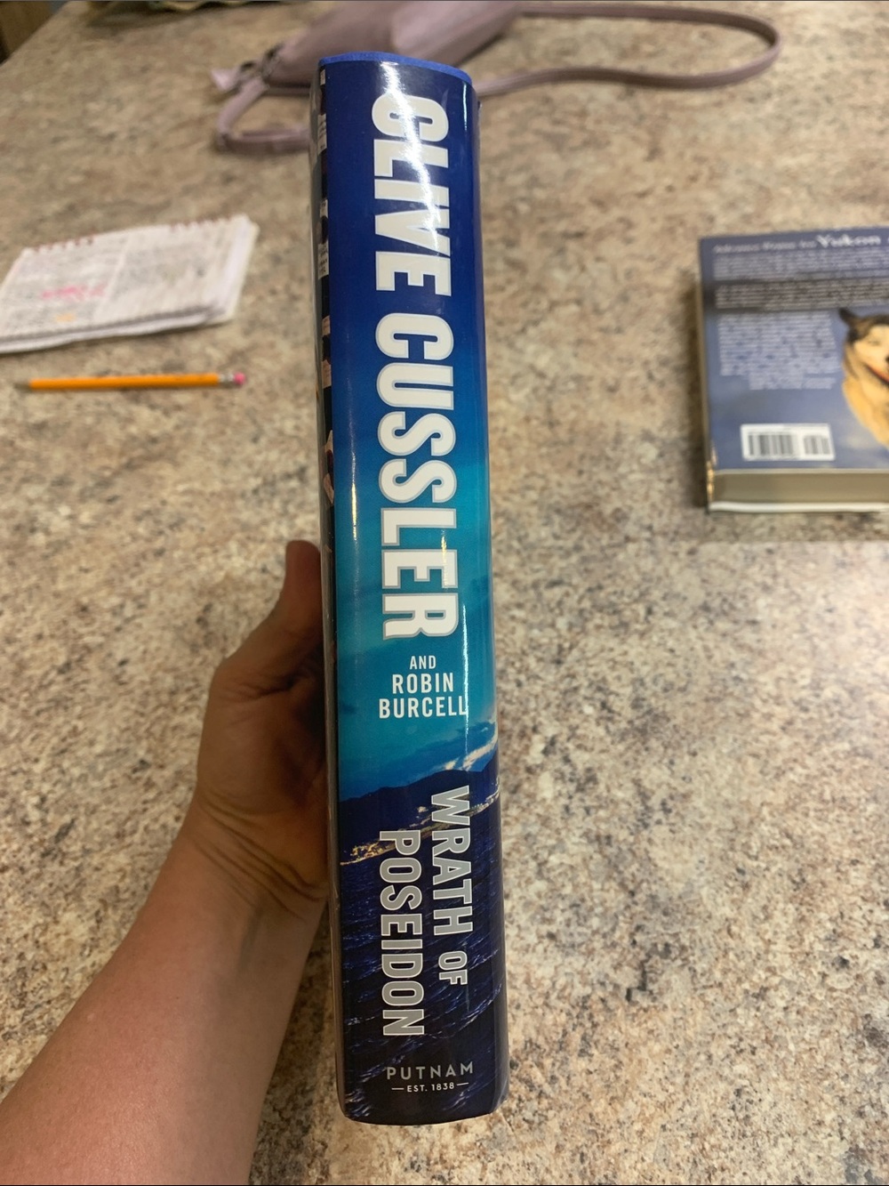 Wrath of Poseidon by Clive Cussler hardcover w/ dust jacket - Picture 8 of 8